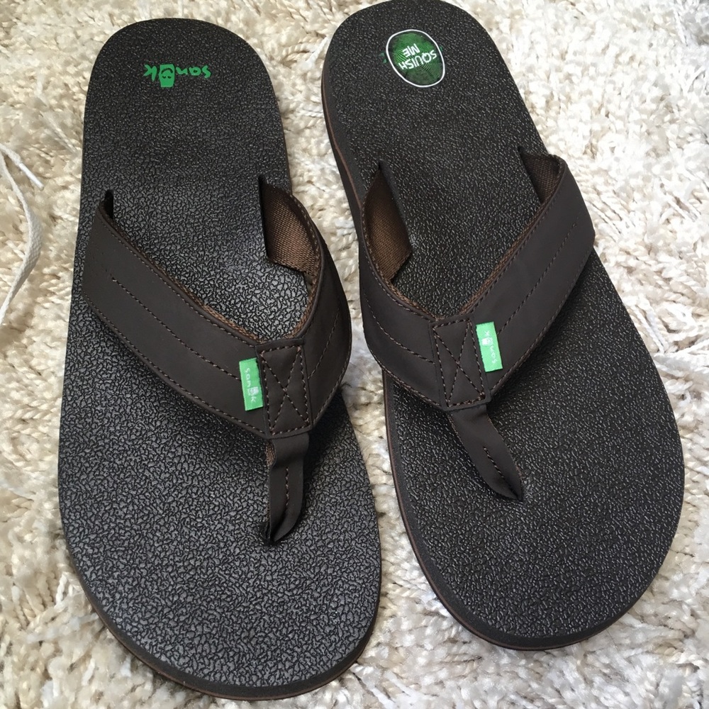 Sanuk  men’s yoga mat flip flop